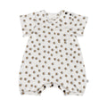 short sleeve romper | sun by Finn + Emma