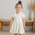 short sleeve twirl dress | bunnies by Finn + Emma