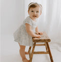 short sleeve twirl dress | bunnies by Finn + Emma