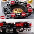 Shot Glass Roulette Set Novelty Drinking Game with 16 Shot Glasses by DailySale