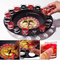 Shot Glass Roulette Set Novelty Drinking Game with 16 Shot Glasses by DailySale