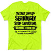 Should Stop Expecting - Safety Yellow Shirts