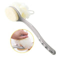 Shower Body Brush with Bristles and Loofah by DailySale