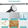 Shower Curtain Rod Adjustable Tension by DailySale