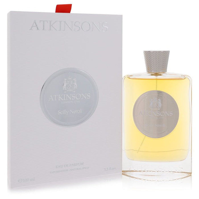 Scilly Neroli by Atkinsons Eau De Parfum Spray (Unisex) 3.3 oz for Women by Avera Group