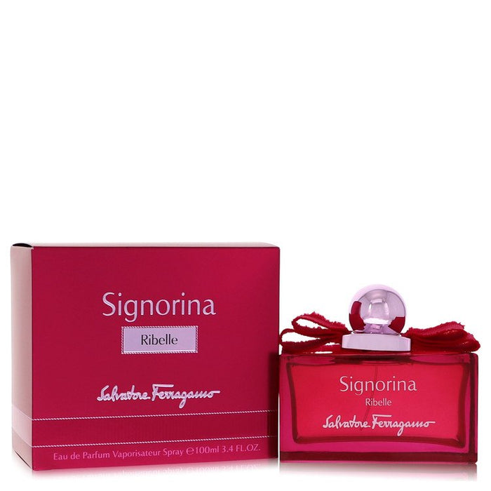 Signorina Ribelle by Salvatore Ferragamo Eau De Parfum Spray 3.4 oz for Women by Avera Group