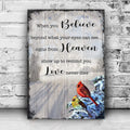 Signs From Heaven That Love Never Dies Sign II by Tailored Canvases