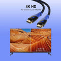 Silarius HDMI Cable (15 Feet) Ultra HDMI 2.0V Support 4K 2160P, 1080P, 3D, Audio Return and Ethernet - 1 Pack 15' by Silarius
