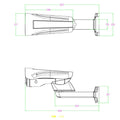 Silarius Pro Series SIL-B5MPPTZ10 5MP Bullet PTZ camera w/x10 Optical Zoom (NDAA Compliant) by Silarius
