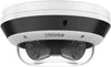 Silarius Pro Series SIL-MSD16MP288 16MP Outdoor Multisensor Network Dome Camera with Four 2.8-8mm Lenses & Night Vision (NDAA Compliant)