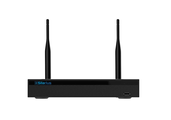 Silarius Pro Series SIL-NVR8CHWIFI 9CH 4K NVR Gigabit, NVR, NO HDD (NDAA Compliant) by Silarius