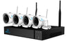 Silarius SIL-4CHNVRWIFI8MPKIT6 AI 4CH 8MP WiFi kit, 4K, 3.6mm lens (NDAA Compliant), 6TB HDD