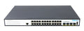 Silarius SIL-B24M3POE1G400 24 Ports 10/100/1000Mbps Gigabit Layer 3 Managed PoE+ switch with 4 Ports 10G SFP+ Uplink, 1 Console, 6KV surge protection, 400W, rack mount installation by Silarius