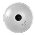 Silarius SIL-FISHBULB3MP 3MP WiFi, bulb fish-eye Camera, app (IC See) , TF card, 2-Way Audio , app can switch bulb on - 1.29mm lens (SILVER COLOR) by Silarius