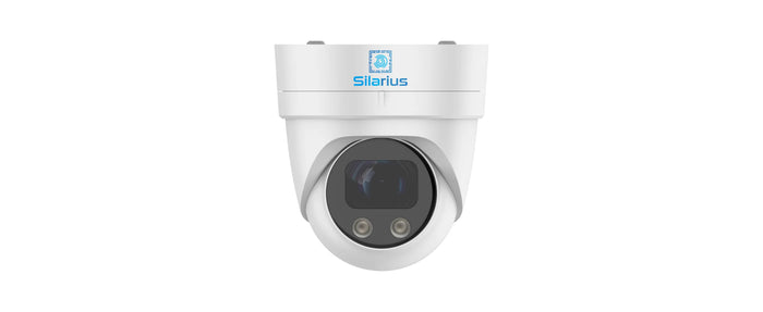 Silarius SIL-HD4MPNC6 High Dome 4MP IP67 Night Color, 2-way Audio - 6mm lens (NDAA Compliant) by Silarius