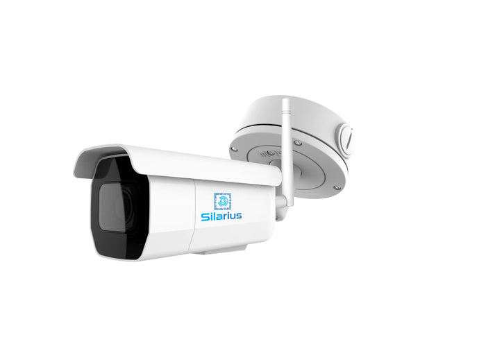 Silarius SIL-LB5MP8WIFI Outdoor IP67 WiFi Bullet 5MP, 8mm lens (NDAA Compliant) by Silarius