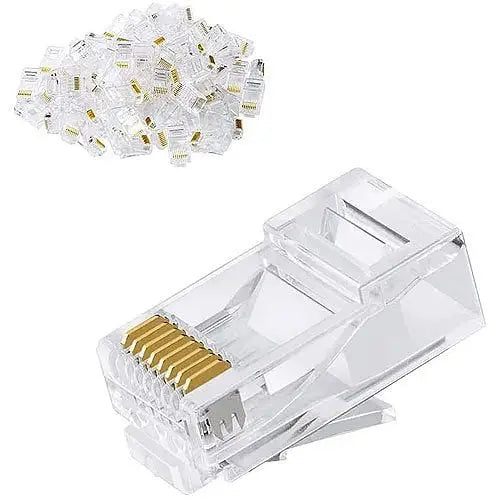 Silarius SIL-RJ45CAT5E UTP CAT5e RJ45 Plastic Plug (100-PACK) by Silarius