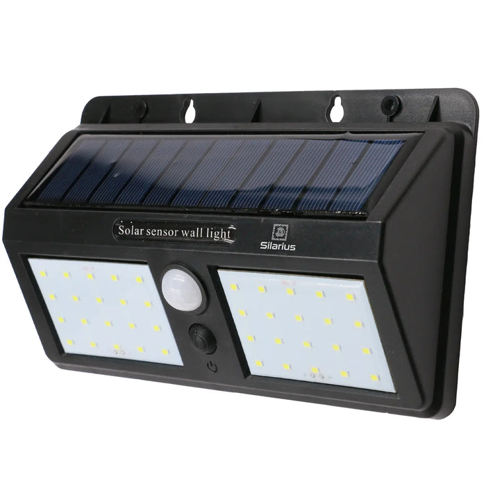 Silarius SIL-SOLARMOTION9 IP65 Solar PIR Motion detect light w/ Solar panel: 9V 1.3W by Silarius