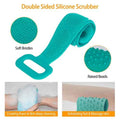 Silicone Back Scrubber Belt for Shower Exfoliating Foaming Body by DailySale