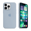 iPhone Silicone Case (Grey Blue) by Vogueen