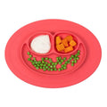Silicone Feeding Placemat and 3-Section Plate by DailySale