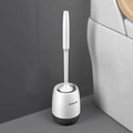 Silicone Head Toilet Brush Quick Draining Clean Tool by DailySale