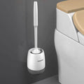 Silicone Head Toilet Brush Quick Draining Clean Tool by DailySale