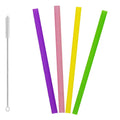 Silicone Reusable Straws by DailySale