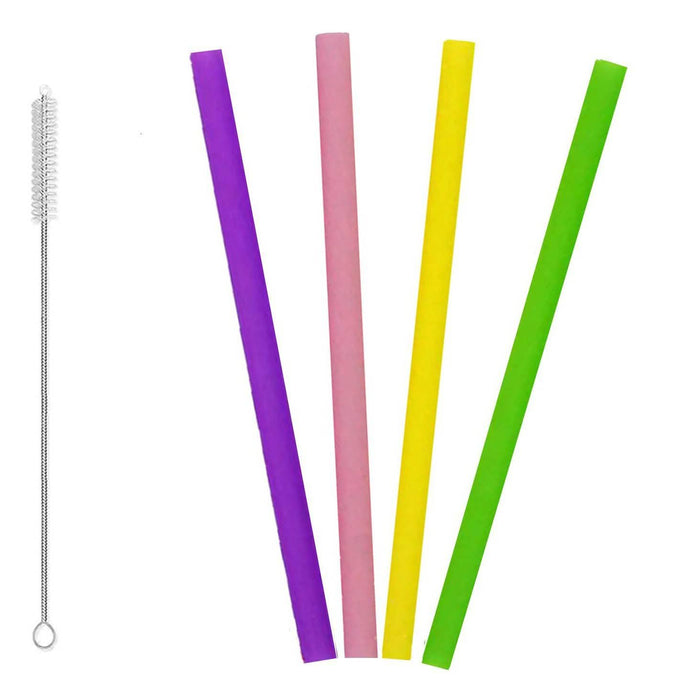 Silicone Reusable Straws by DailySale
