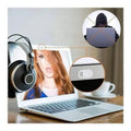 Silver Anti-Spy Privacy Camera Cover (6-Pack) - Laptops, Tablets, TVs, and Phones by Zerodamage Sahara Case LLC
