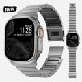 Luxury Steel Strap for Apple Watch Band Series 10/9/8/7/6/5 SE / Ultra 8 1/2 by Arleathercraft