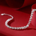 Silver Ultra Sparkle Glitter Bracelet by DailySale