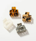 Simone Mini | Classic Mini Square Claw Clip by Boutique 23