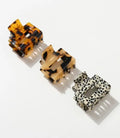 Simone Mini | Classic Mini Square Claw Clip by Boutique 23
