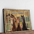 Simply Blessed Amazing Horse Farm Sign by Tailored Canvases