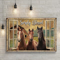 Simply Blessed Amazing Horse Farm Sign by Tailored Canvases