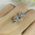 Single 0.40CT Real Genuine Diamond Stud Earring 14k Solid Gold Wow by DailySale