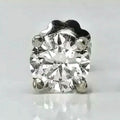 Single 0.40CT Real Genuine Diamond Stud Earring 14k Solid Gold Wow by DailySale