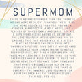 Single Mom Pearl Necklace Gift Box Set by Dear Ava