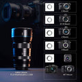 SIRUI 24mm Anamorphic Lens F2.8 1.33X APS-C Camera Lens (X Mount) (Refurbished) by DailySale