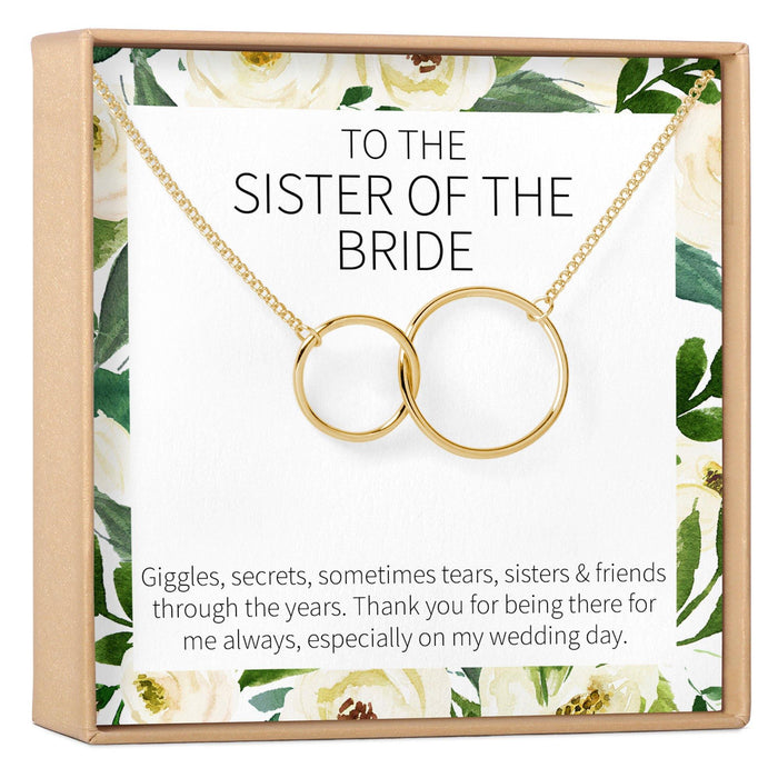 Sister of the Bride Necklace by Dear Ava