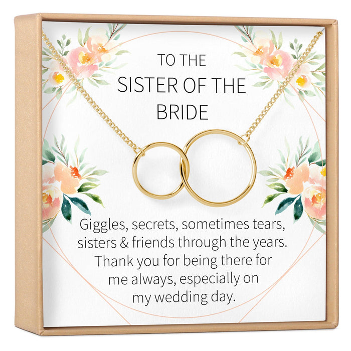 Sister of the Bride Necklace by Dear Ava