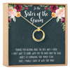 Sister of the Groom Necklace