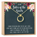 Sister of the Groom Necklace by Dear Ava