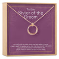 Sister of the Groom Necklace by Dear Ava