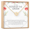 Sister of the Groom Necklace