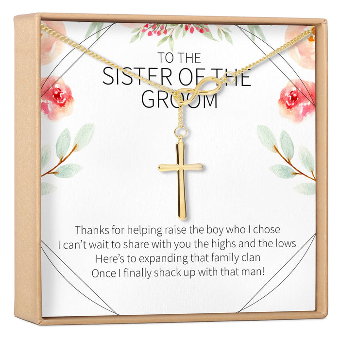 Sister of the Groom Necklace by Dear Ava