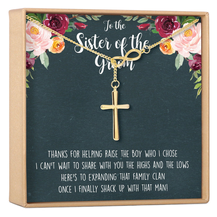 Sister of the Groom Necklace by Dear Ava