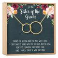 Sister of the Groom Necklace by Dear Ava