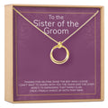 Sister of the Groom Necklace by Dear Ava